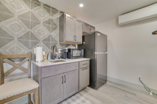 Bunkhouse kitchenette