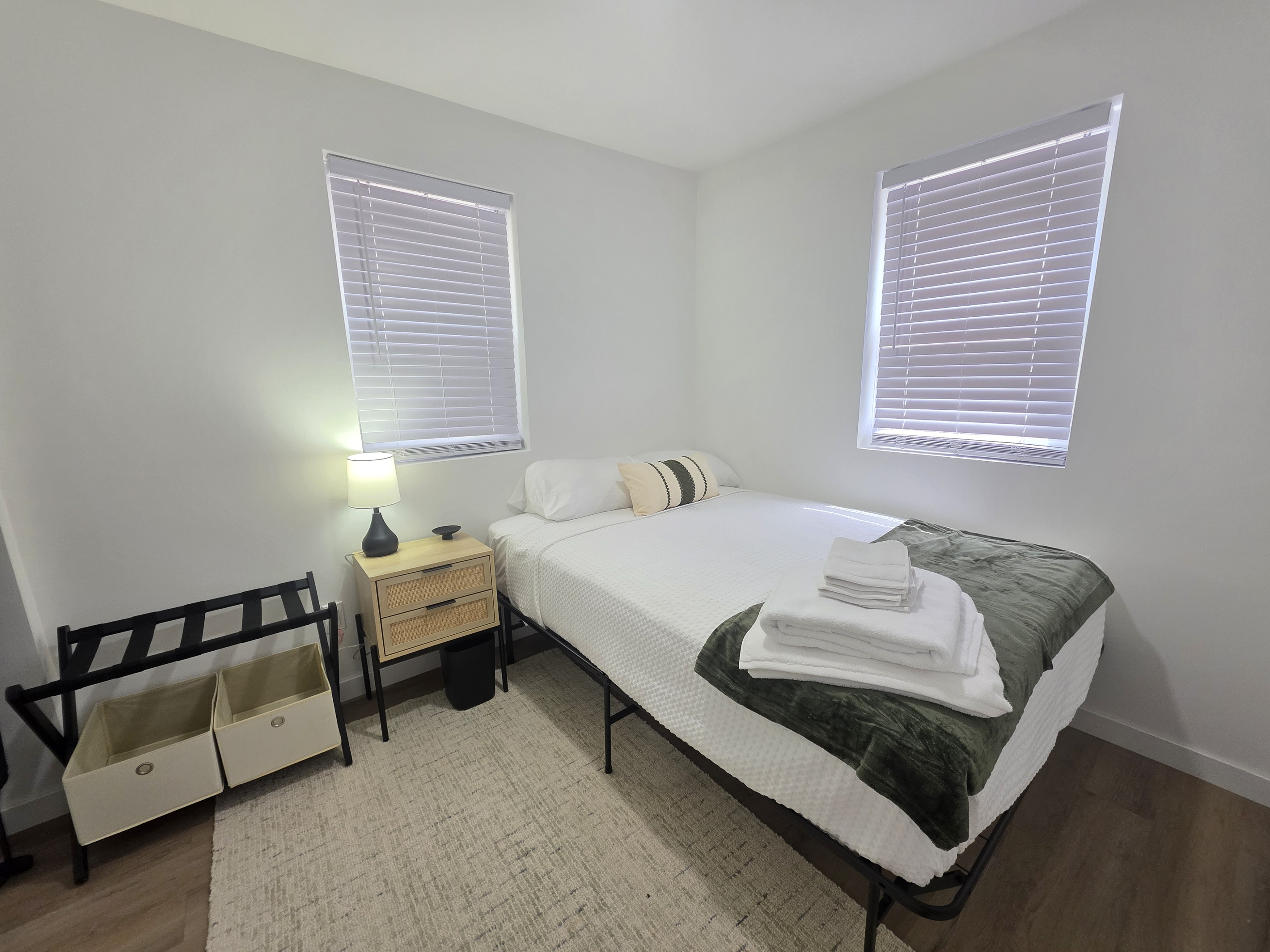 Bedroom #2 with full size bed.