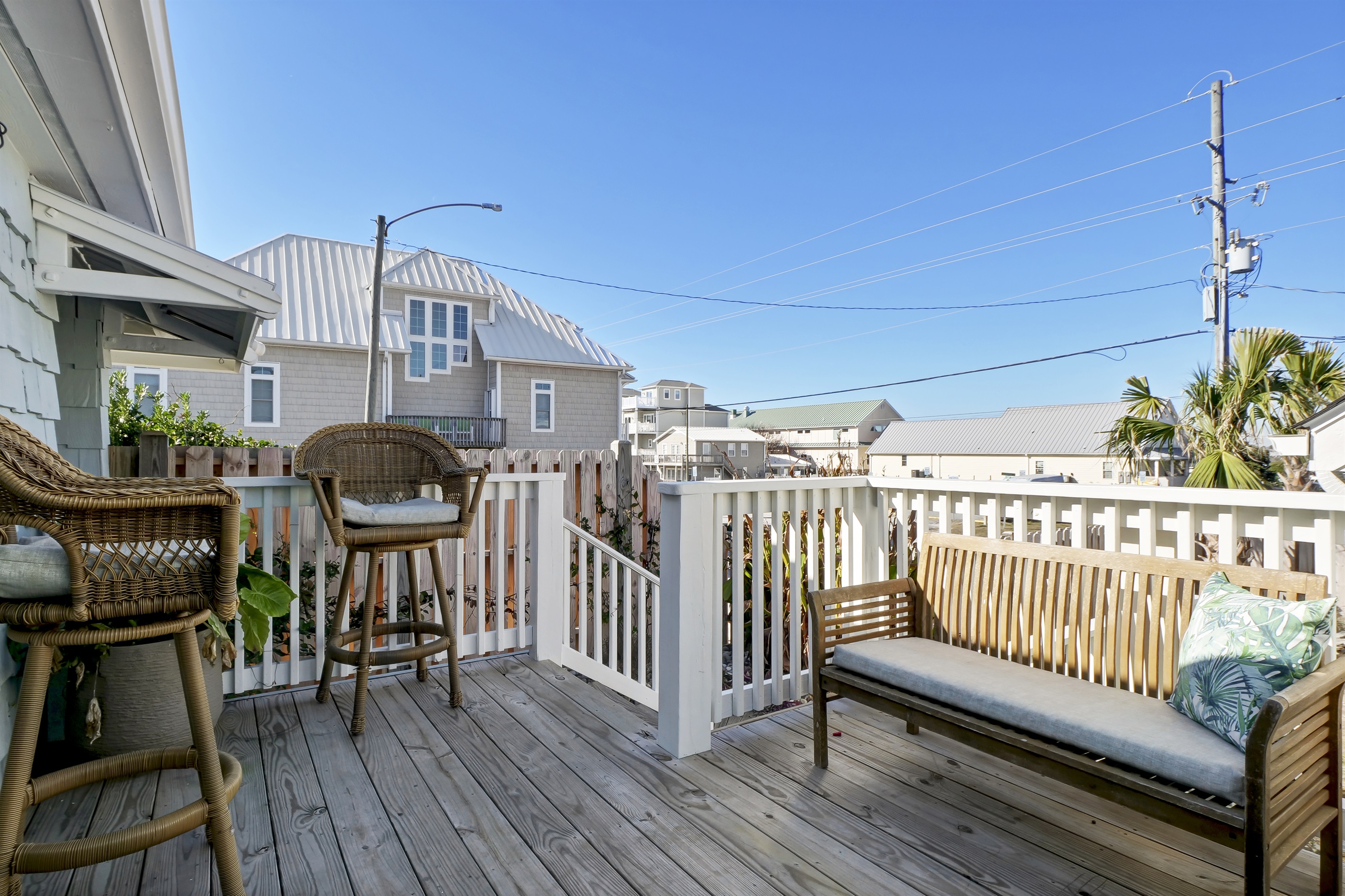 Patio between House and Apartment
