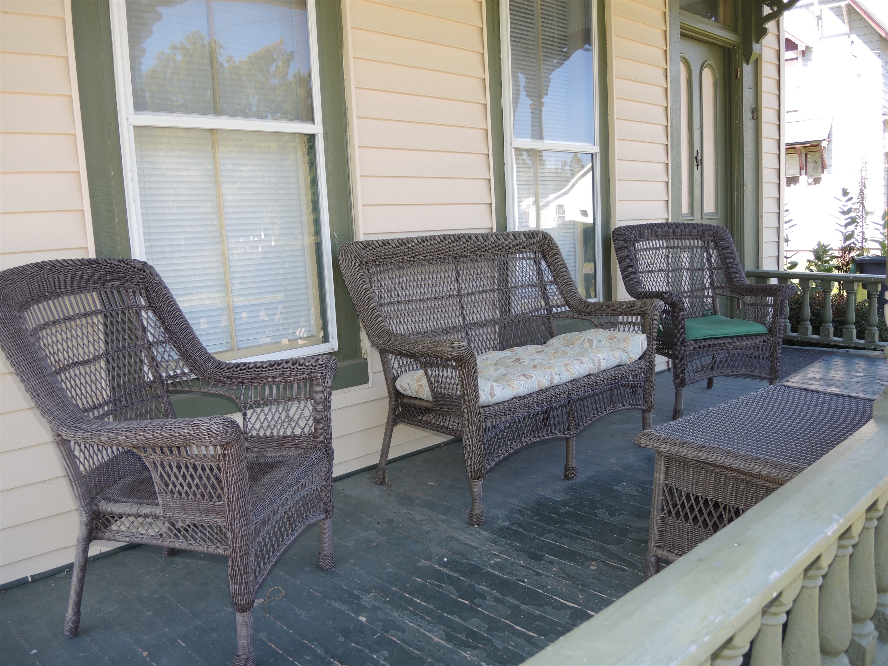 Doyle House - Front porch