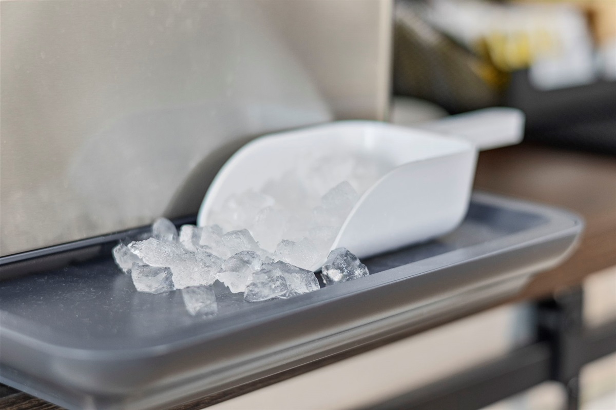 Nugget ice in icemaker and large ice in freezer!