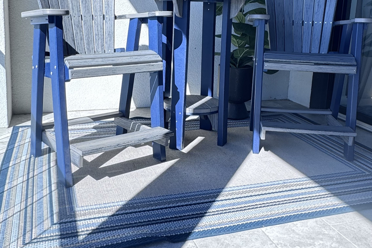 Enjoy coffee on the deck in the morning or a cocktail in the evening