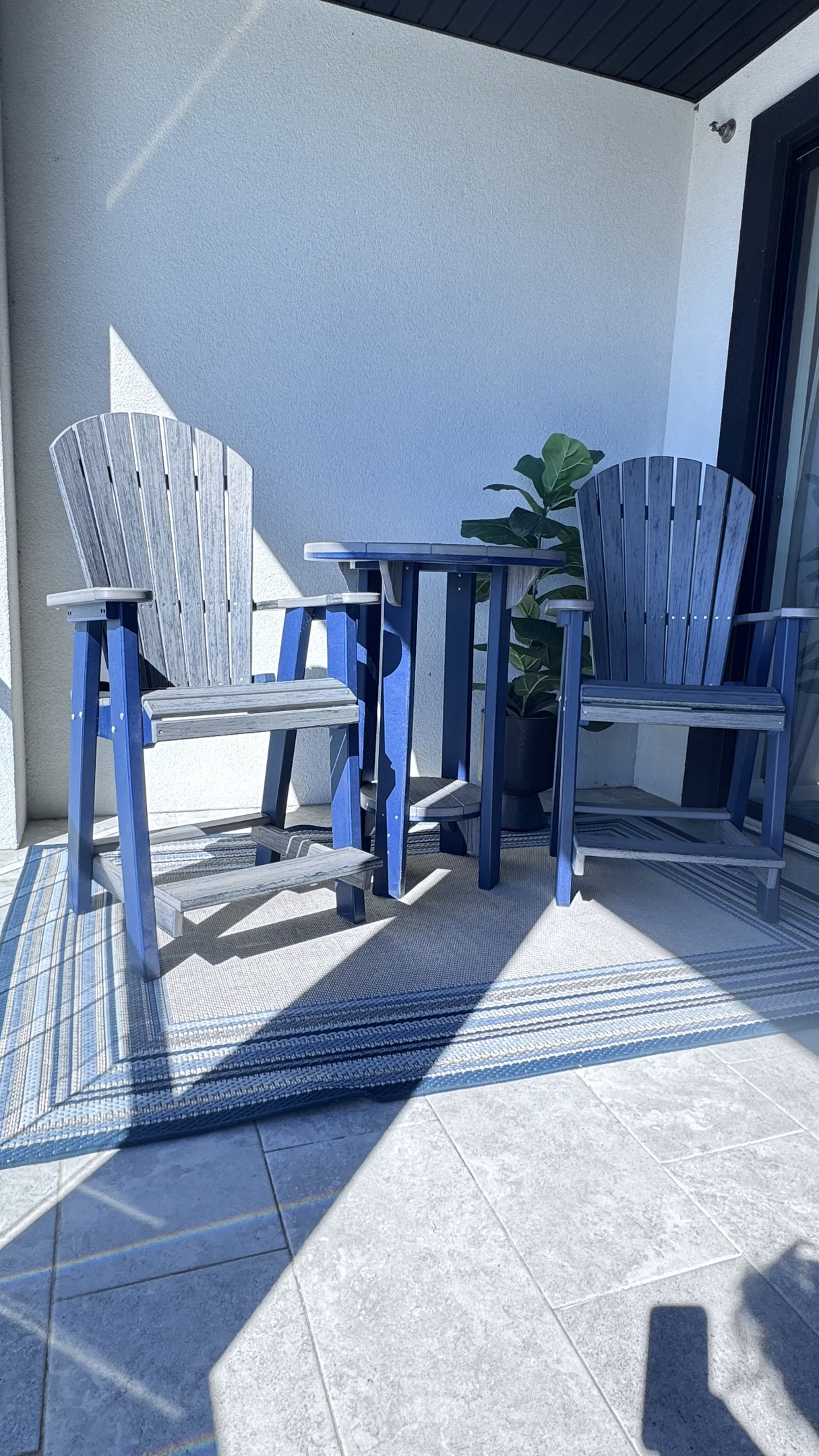Enjoy coffee on the deck in the morning or a cocktail in the evening