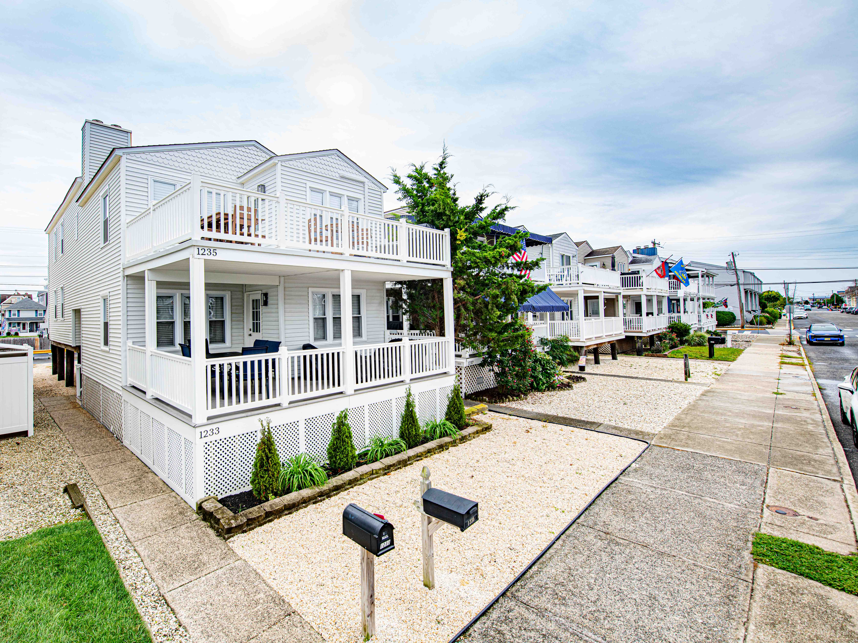 Exterior View - Front Elevation & Driveway