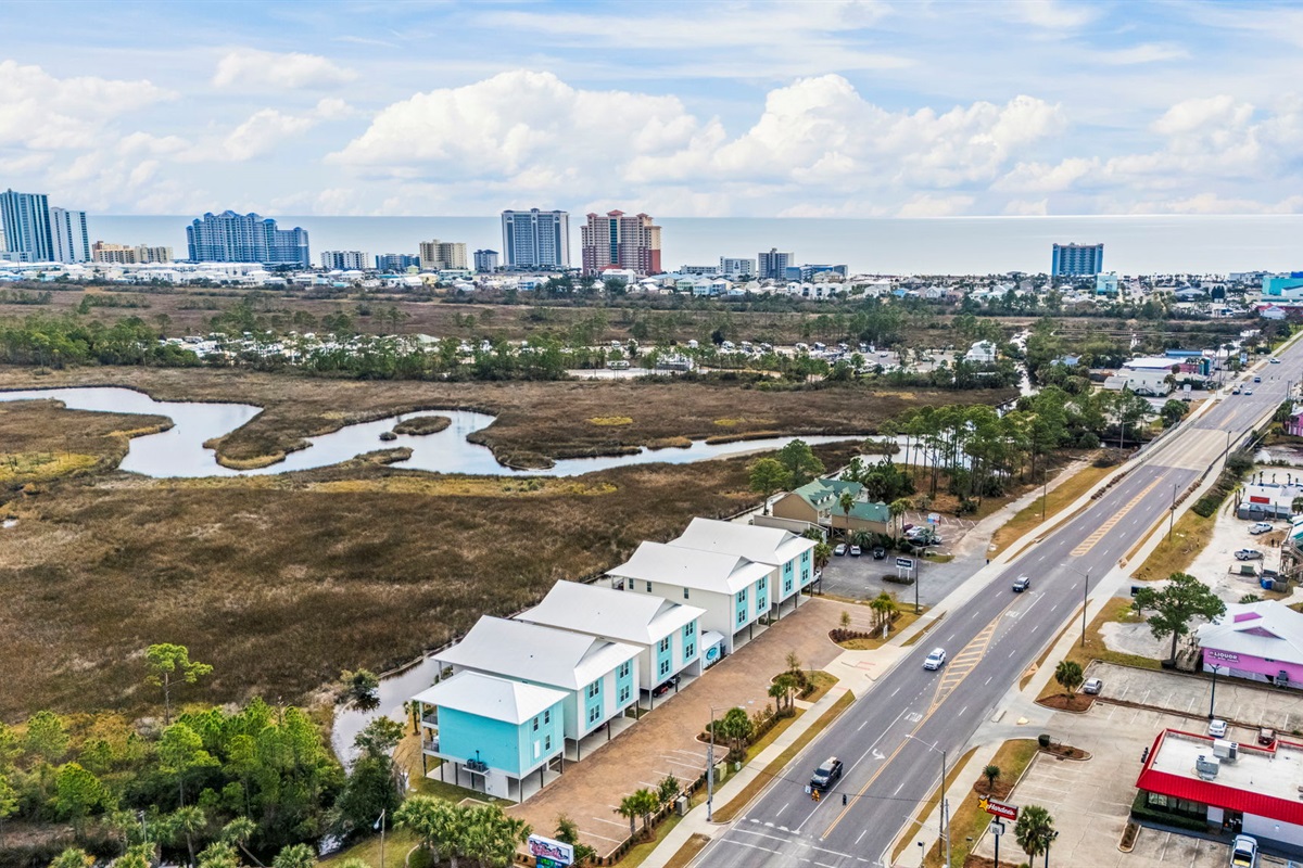 Exterior Bayou and City View