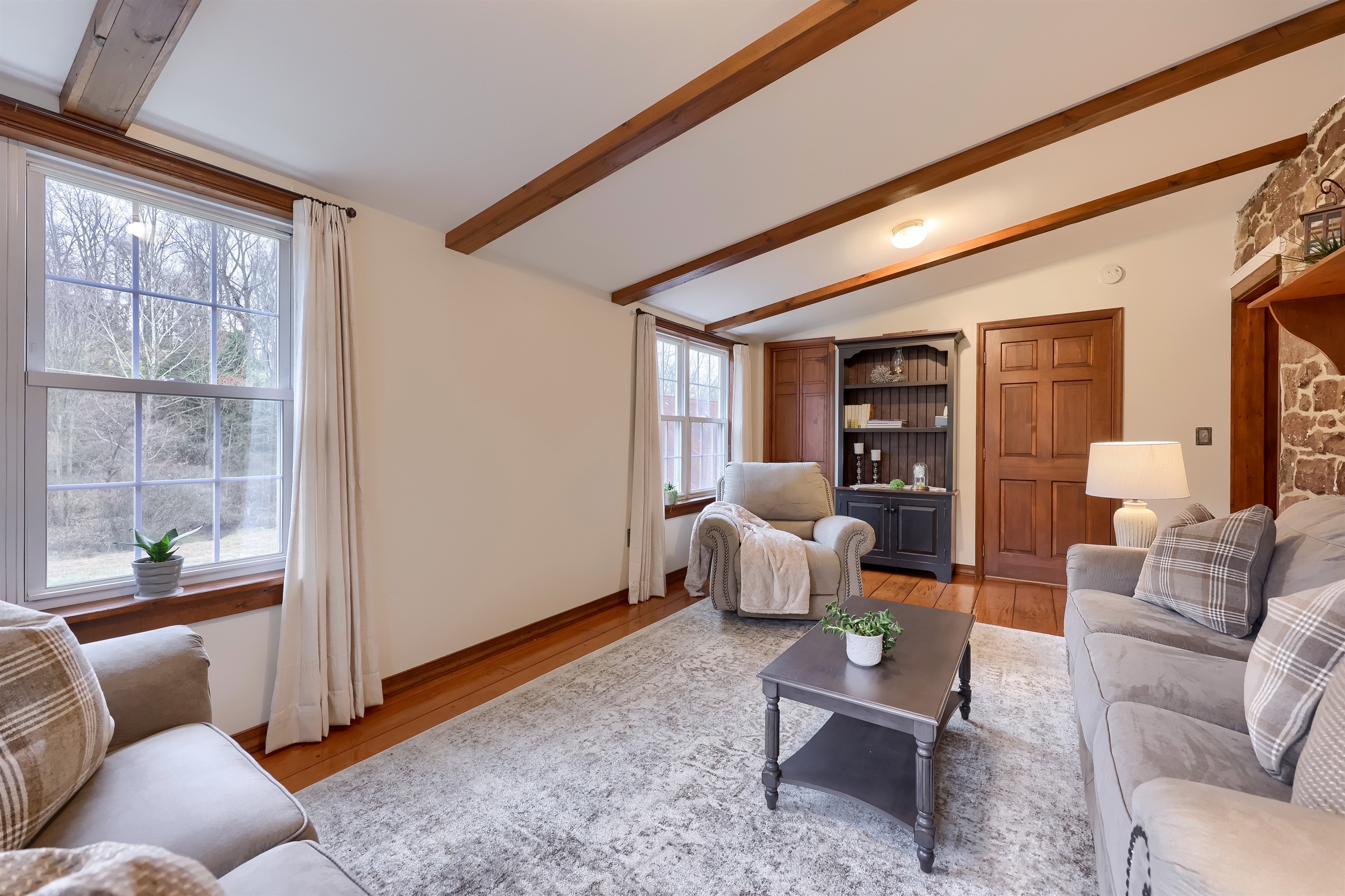 Cheerful light and comfy seats