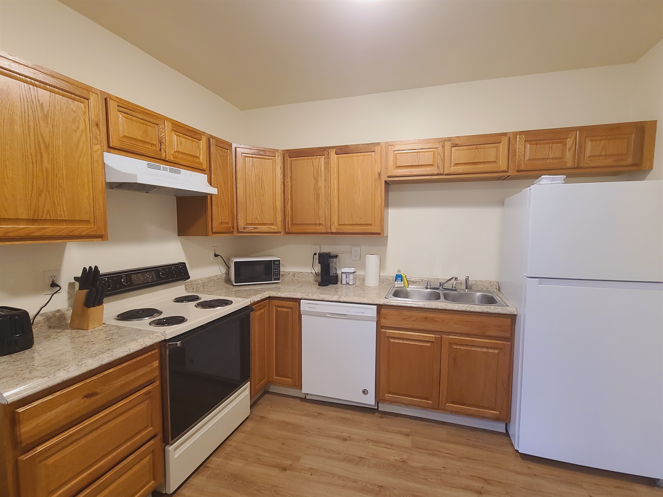 Eat-in Kitchen/living area