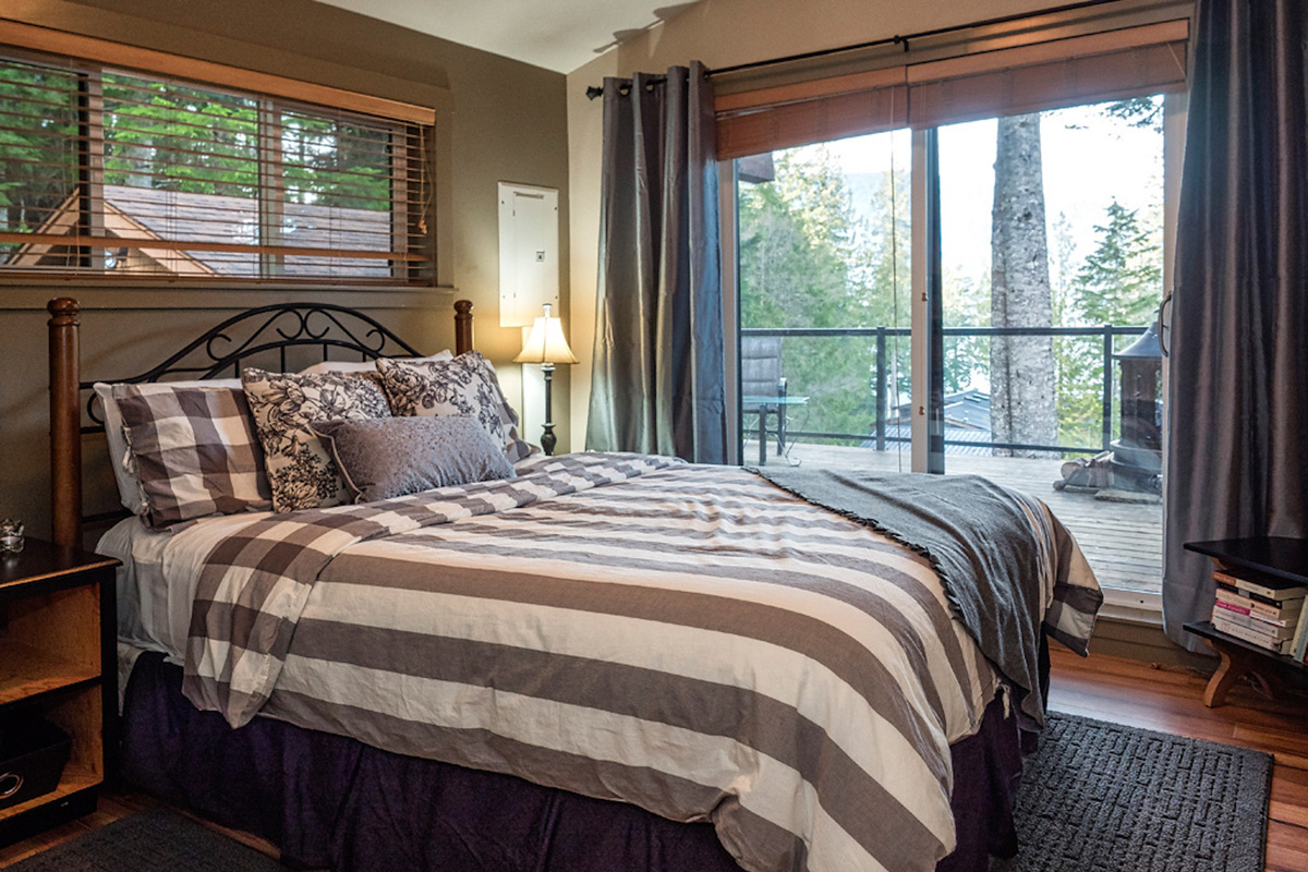 Bedroom with a view