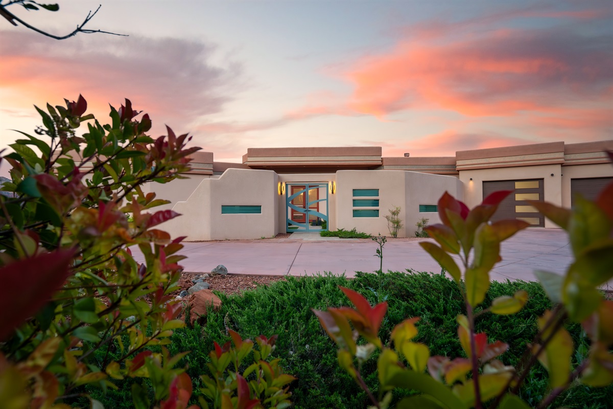 Welcome to your sanctuary. The modern, elegant entrance to Elara Retreats sets the tone for a flawless, high-end hospitality experience.