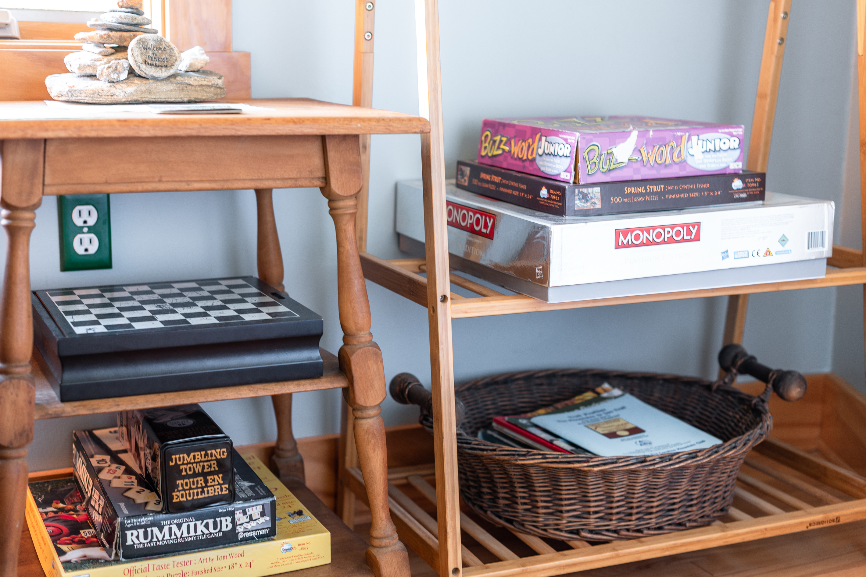 Board games and puzzles - selection may vary