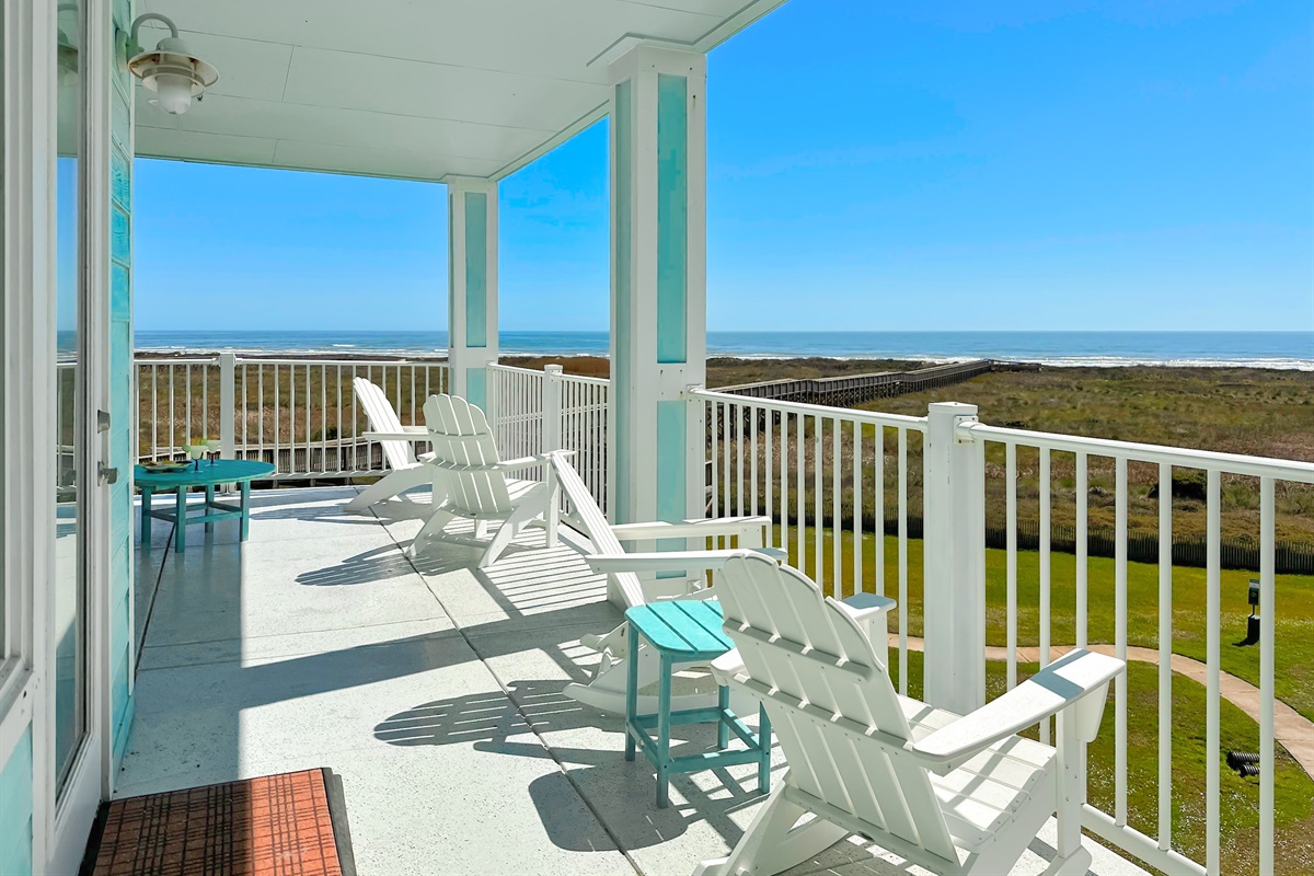 And take in the ocean breeze and watch the pelicans!