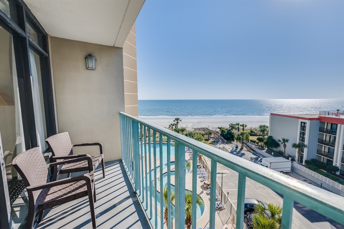 Amazing View from the Balcony!