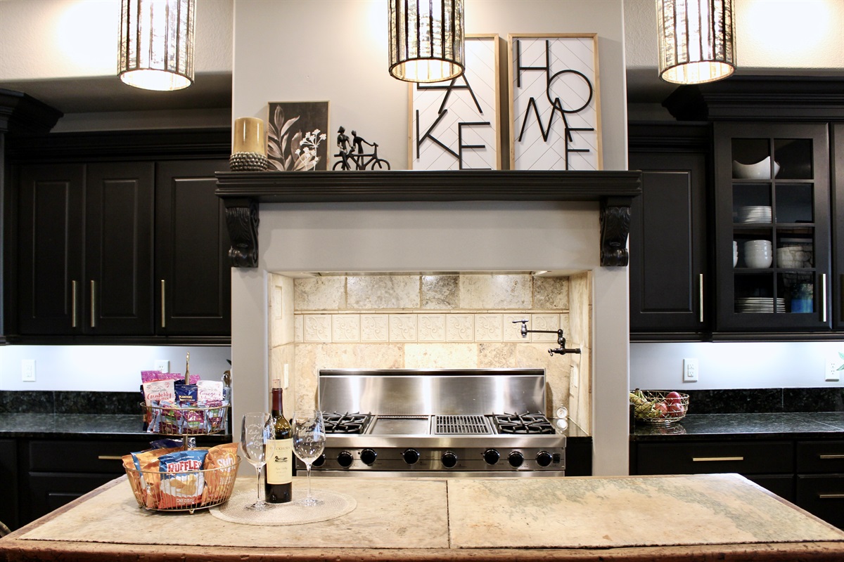 Professional kitchen for any cook.