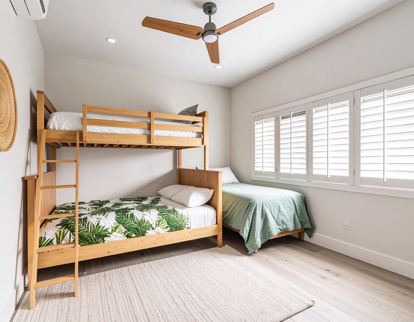 twin over full bunk + twin bedroom #2 | Representative Interior. Décor / Finishes May Vary.