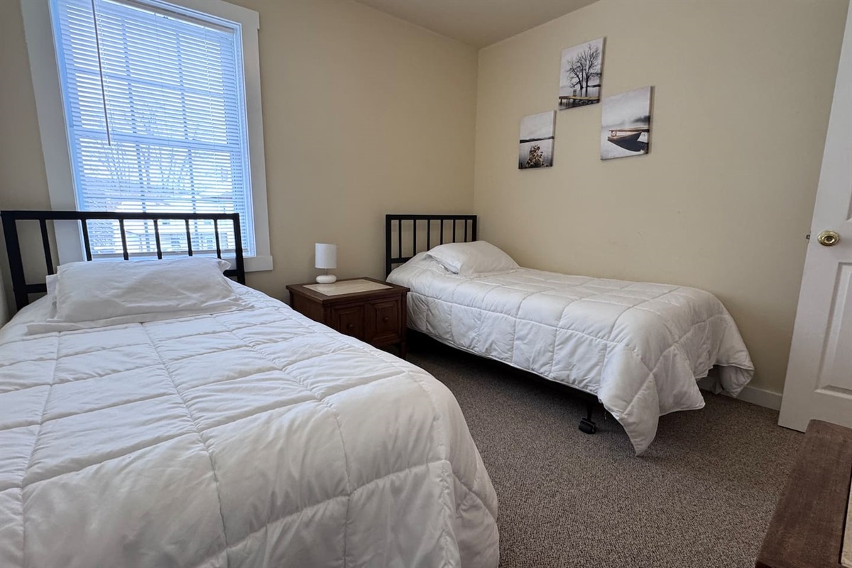 Second Bedroom with 2 twin beds