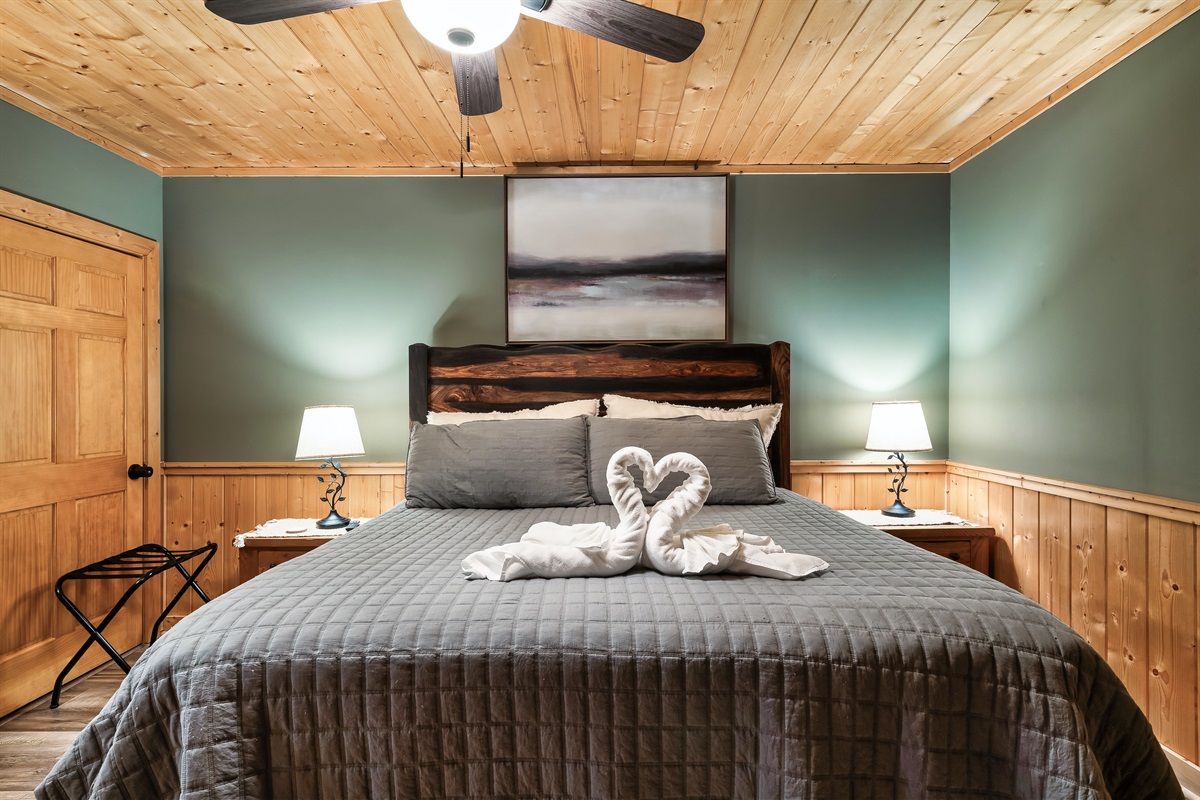 Relax and recharge in this inviting bedroom
