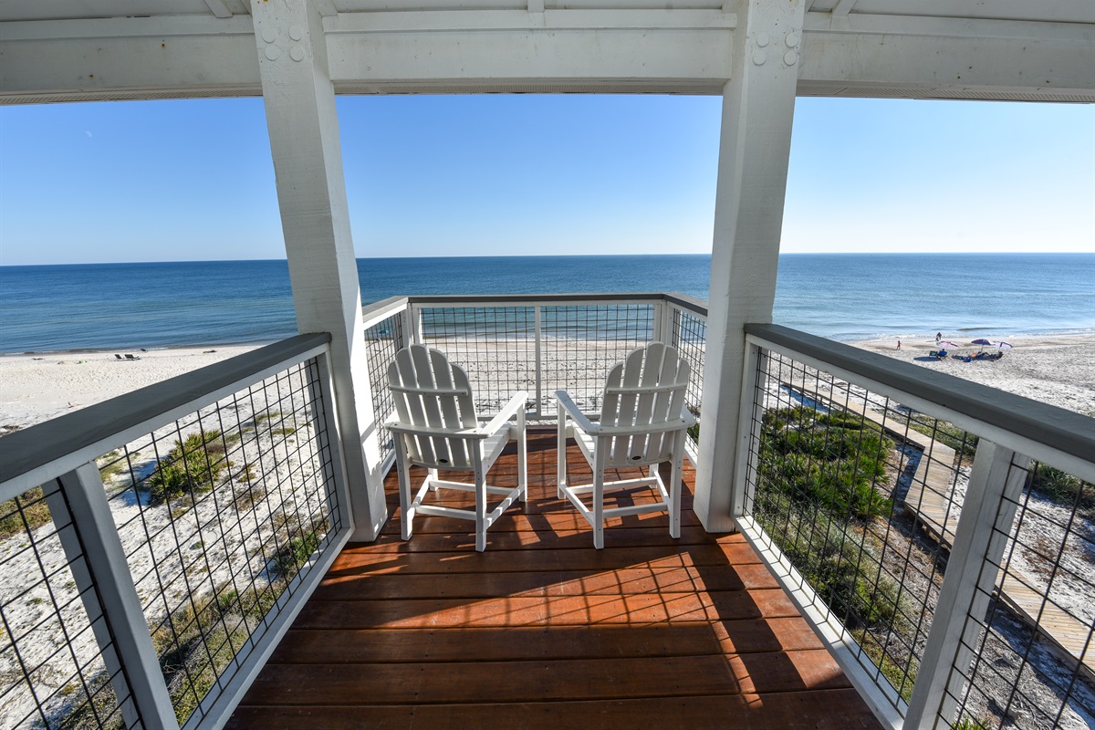 Bunk room deck