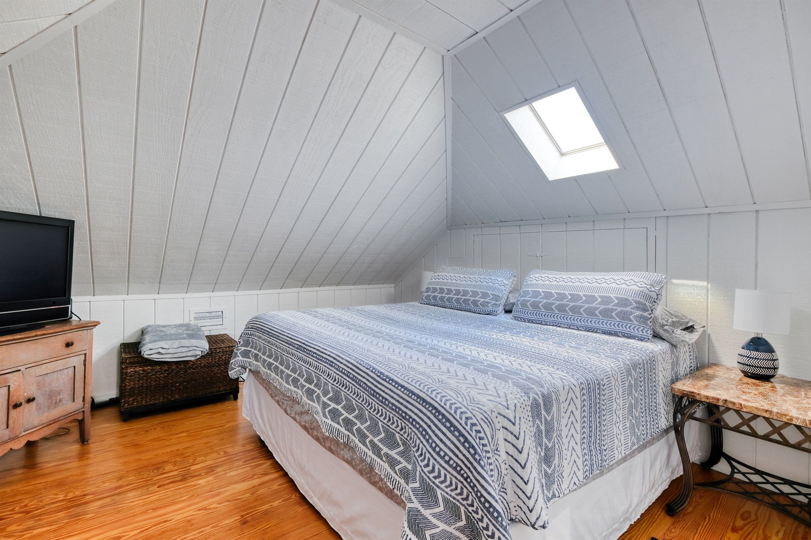 Bedroom with King-Sized Bed