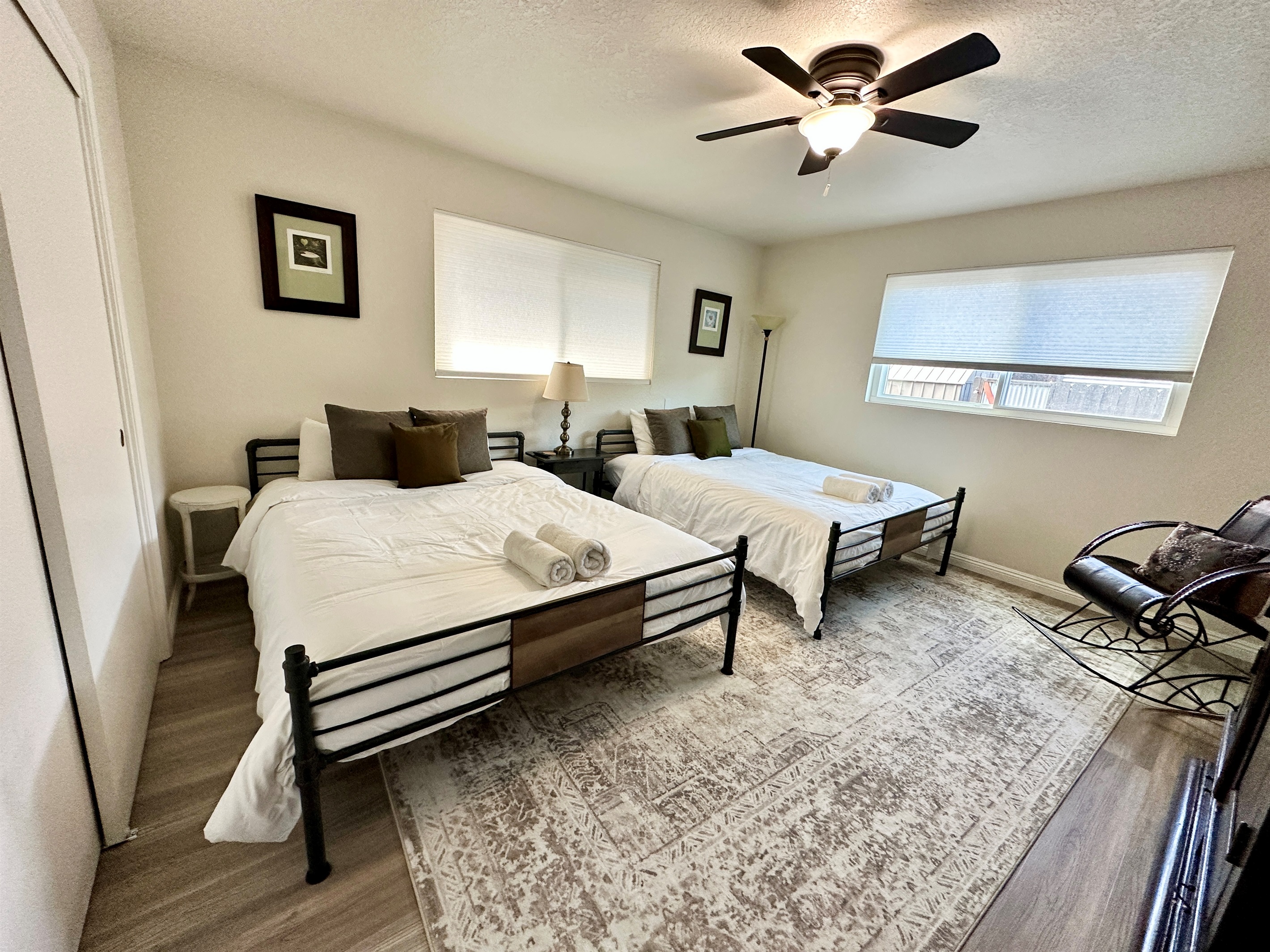 Perfect for sharing, with twin beds that keep things comfortable and easy.