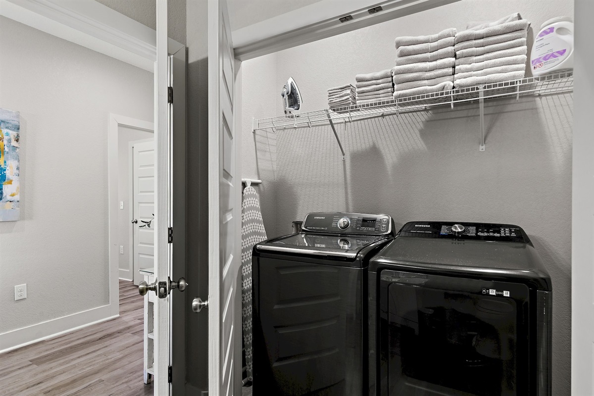 Laundry Room with Dryer and Washer