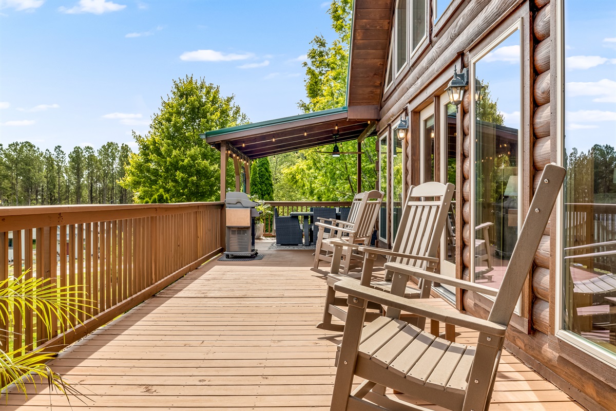 Main level deck