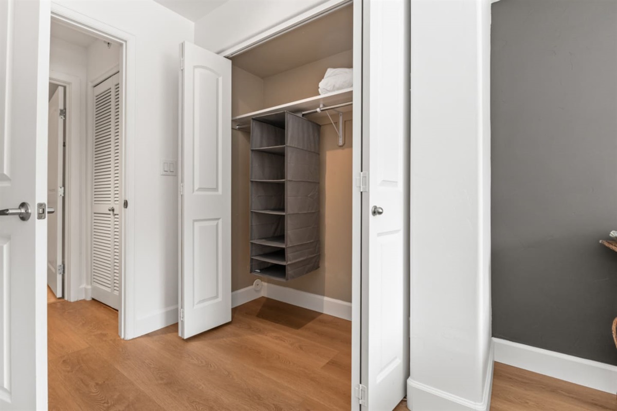 Bedroom #2 Closet
