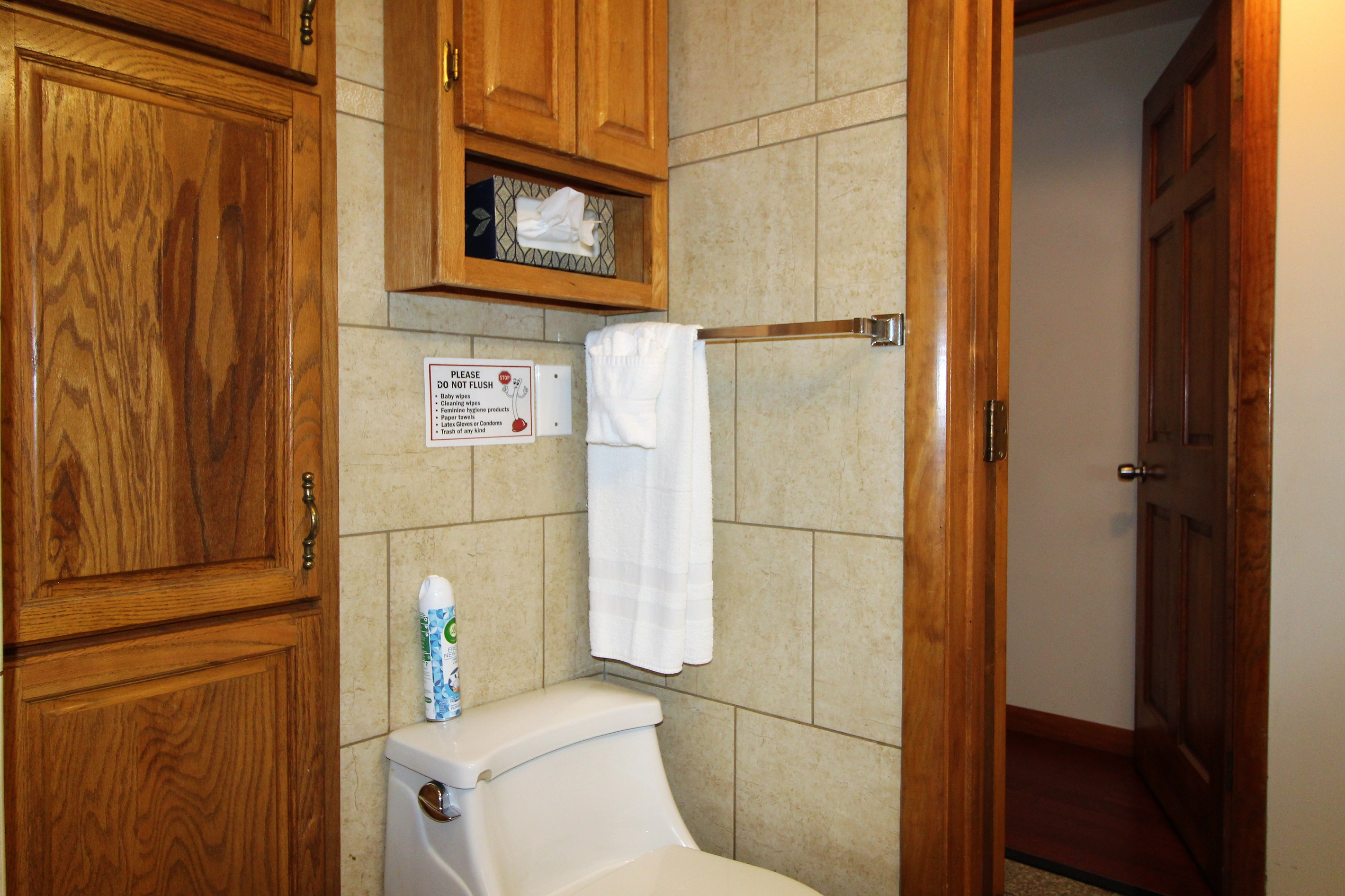Modern 1 piece toilet