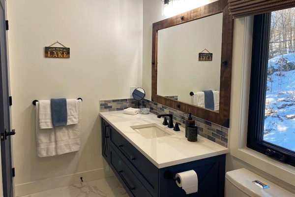 Main floor bathroom