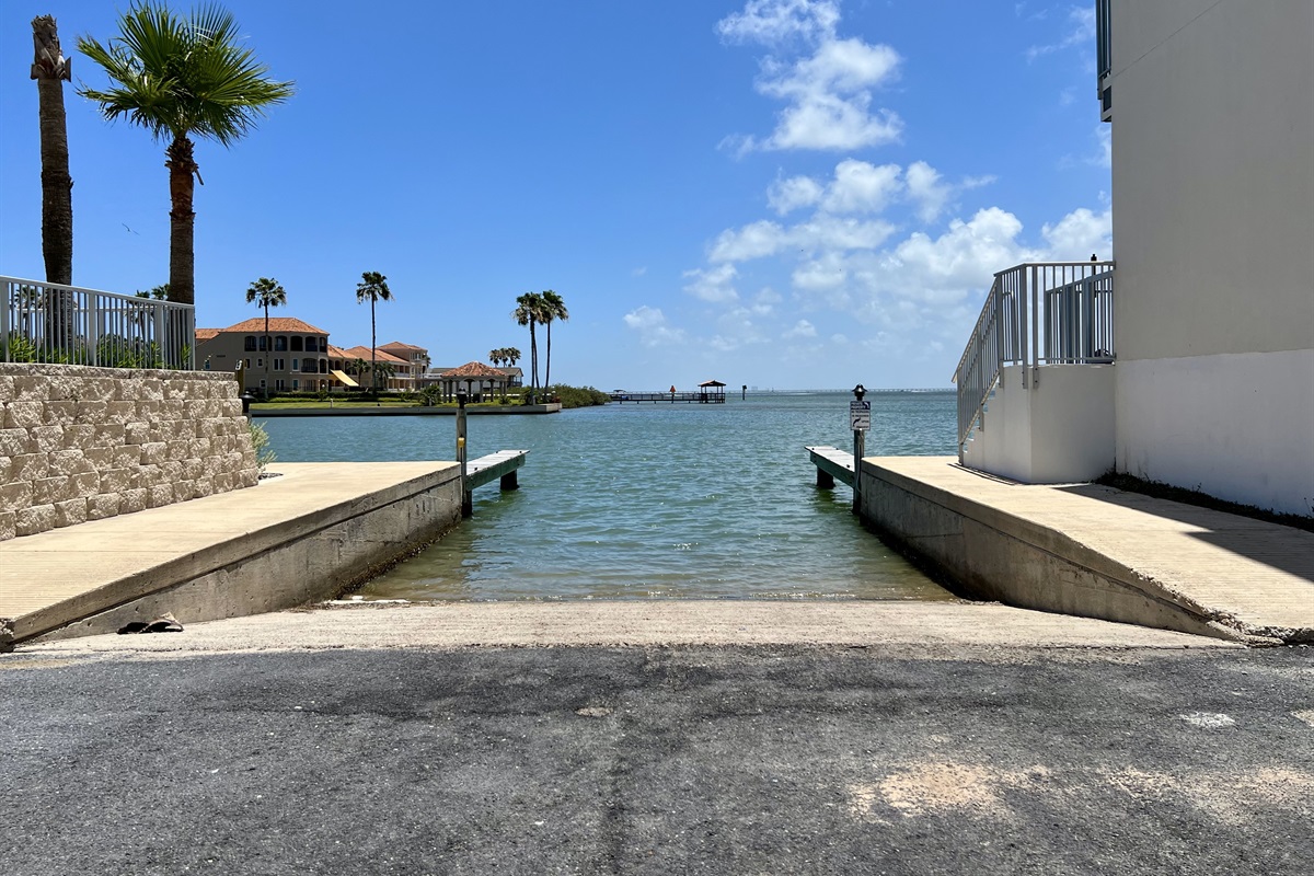Exclusive Boat Ramp for Las Velas