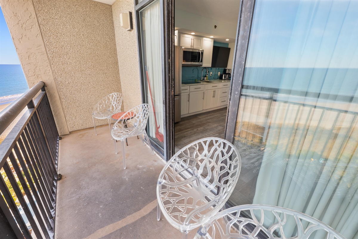 Amazing View from the Balcony!