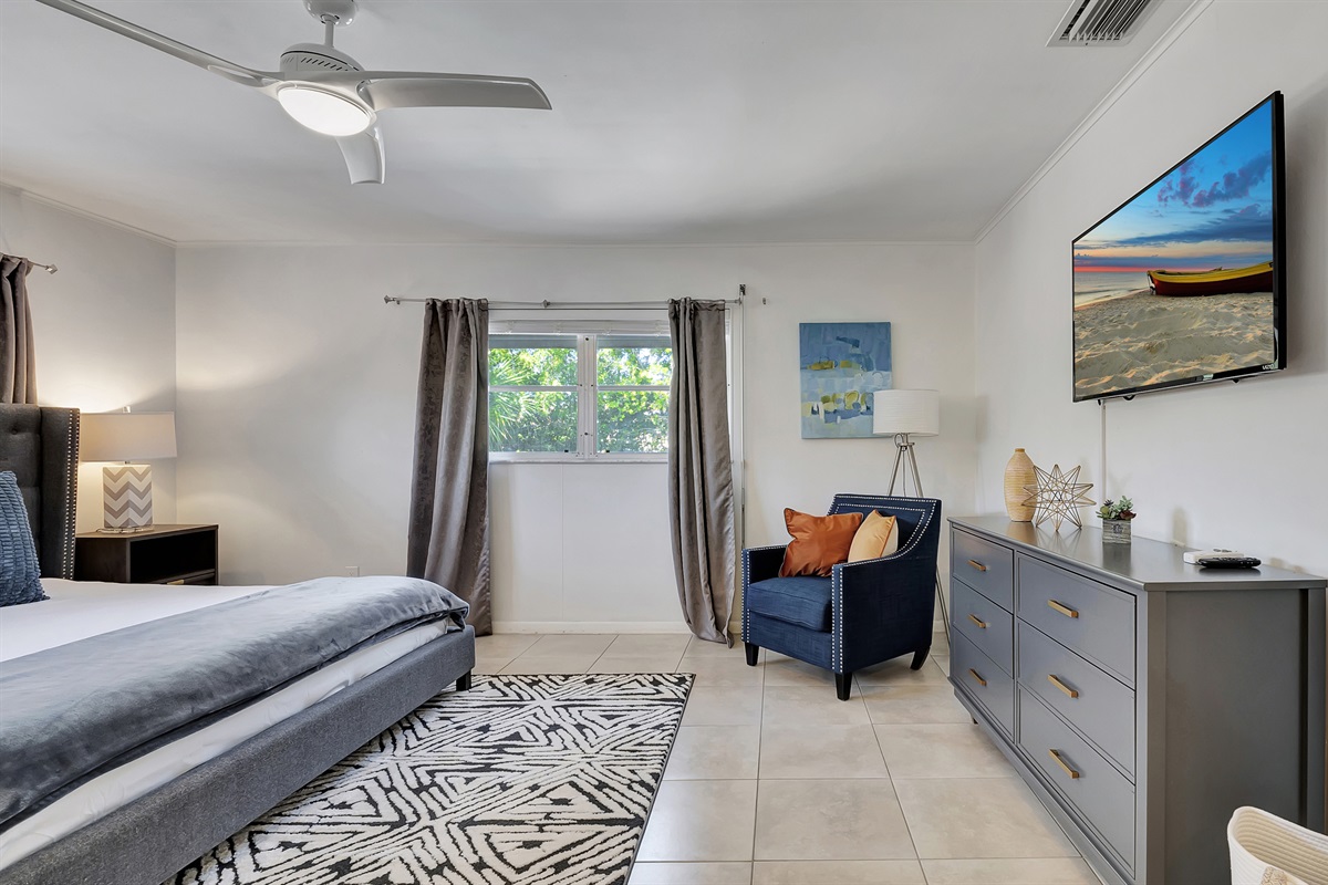 A perfect primary bedroom