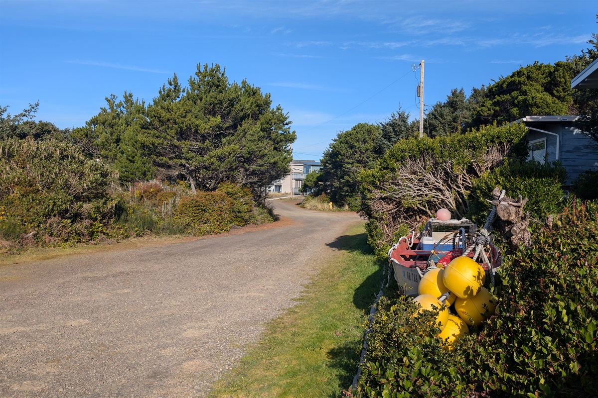 walk down the street to access the beach at the corner of 2nd ave & Ocean