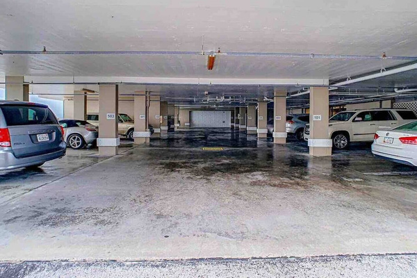 1 covered parking spot provided