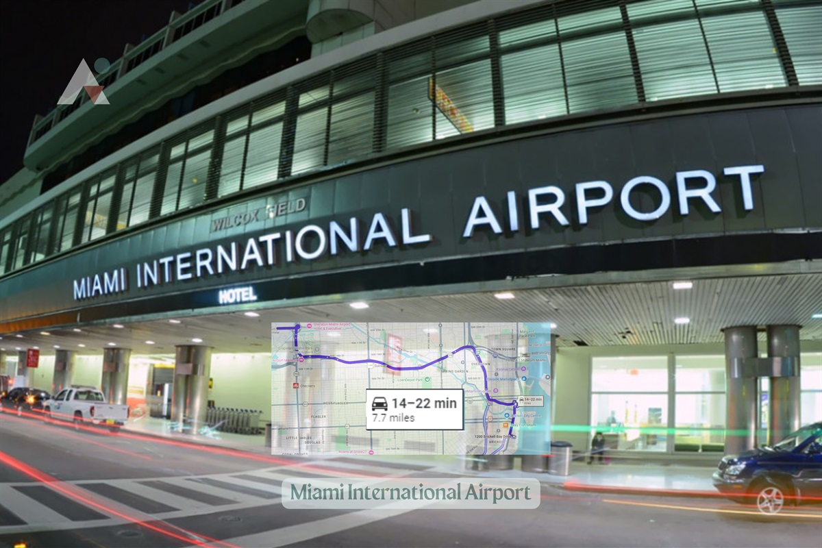 Transit Note: The Metrorail (Orange Line) provides a reliable 23-minute journey from Brickell Station to the airport for a significantly lower cost.
