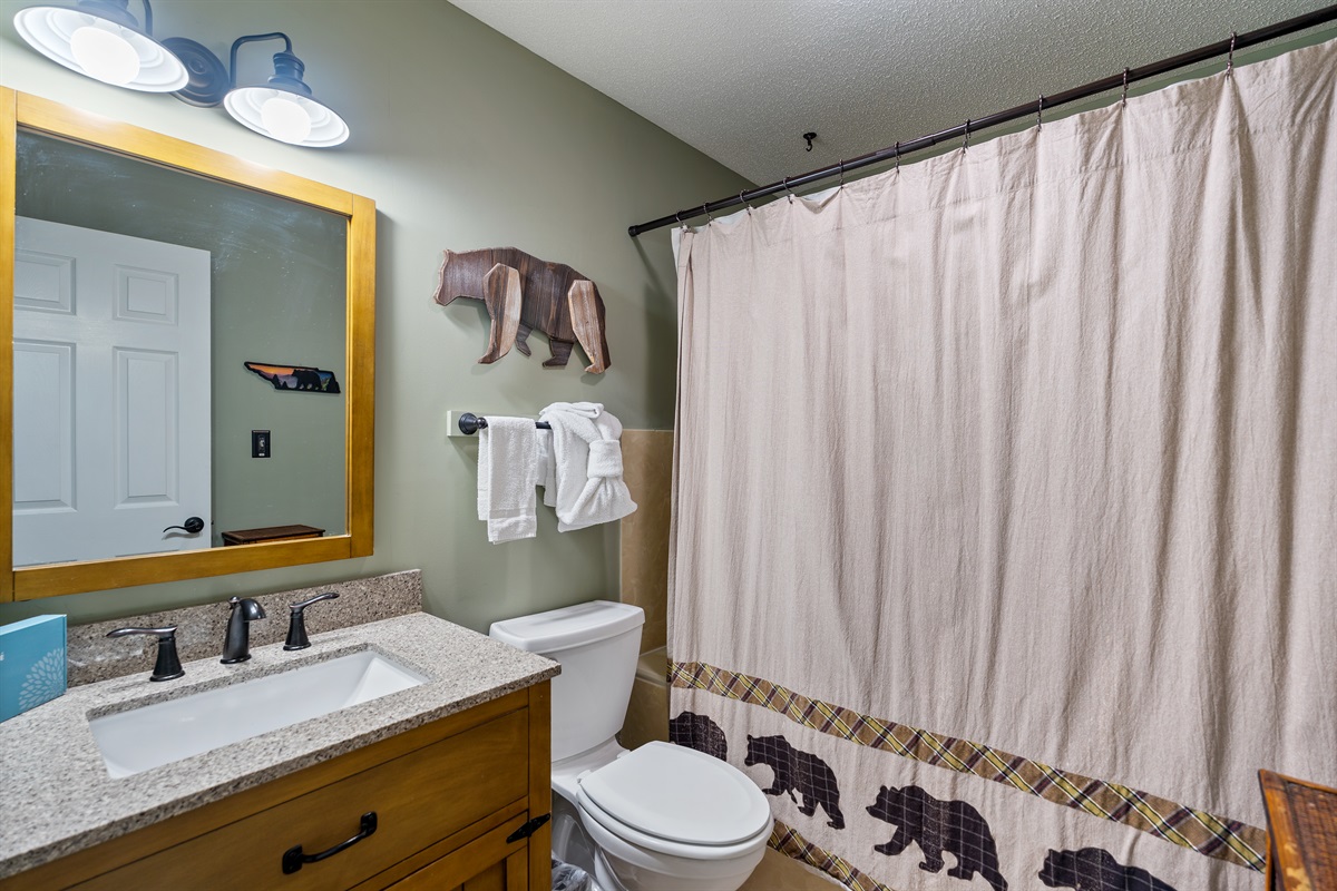 Full bathroom!