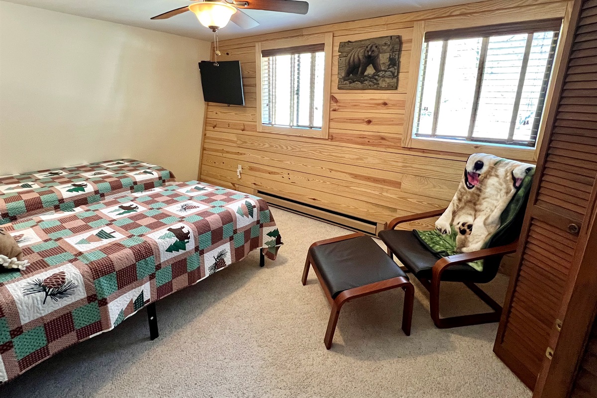 Comfy Chair in the Mountain Room