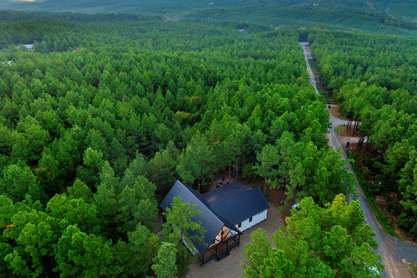 Your cabin sits on 1.25 acres of forest.  With only a few neighbors, you’ll feel a world away—privacy and tranquility are yours to enjoy in your secluded retreat.