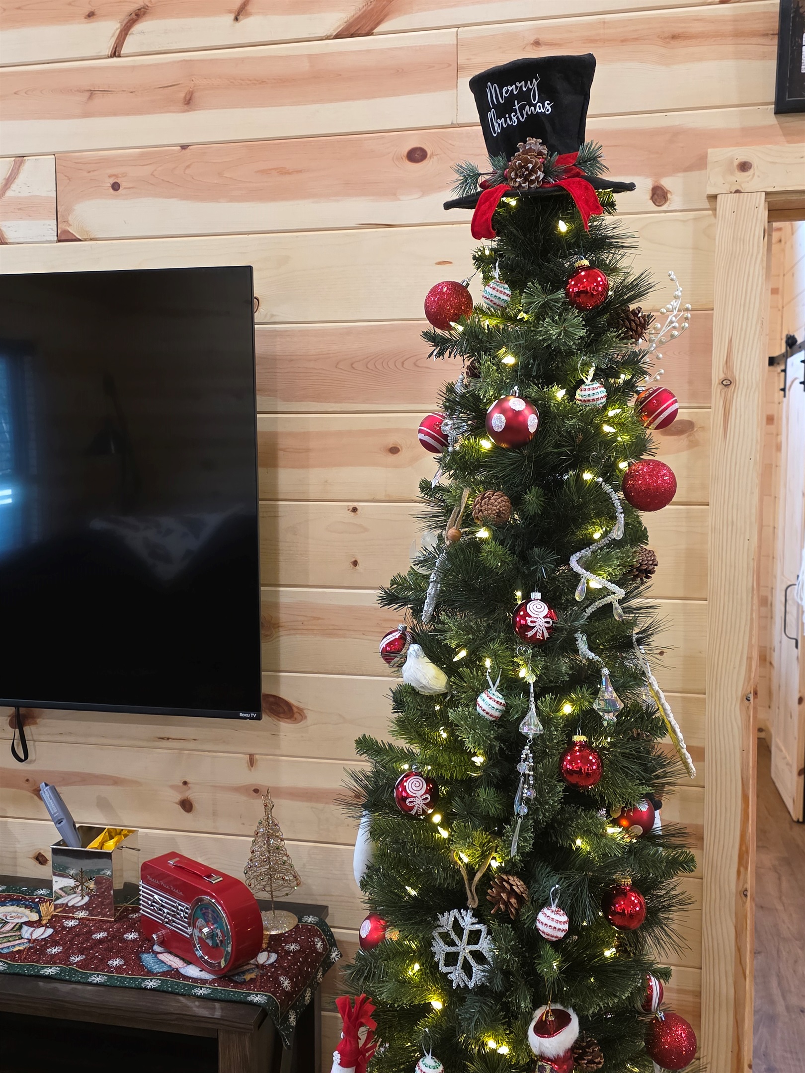 Christmas Tree and decor will be up early to mid November