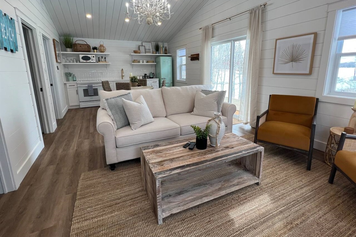 Comfortable and cozy living room 