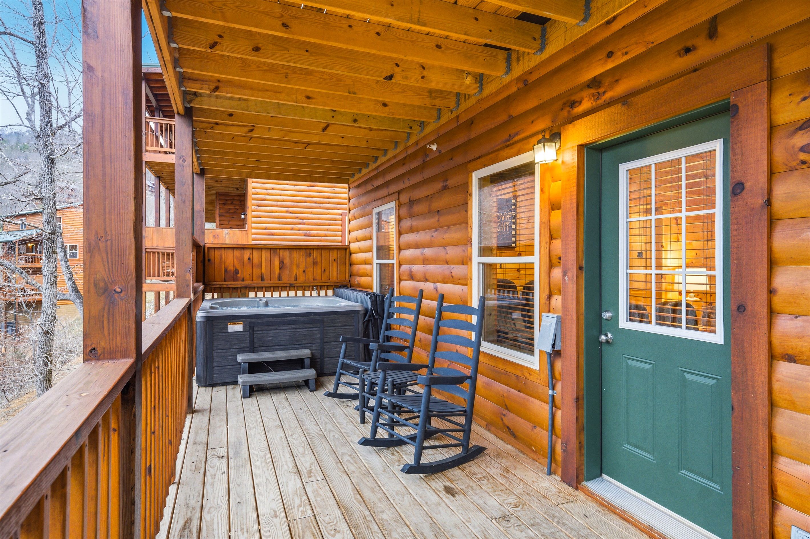Balcony with Hot Tub