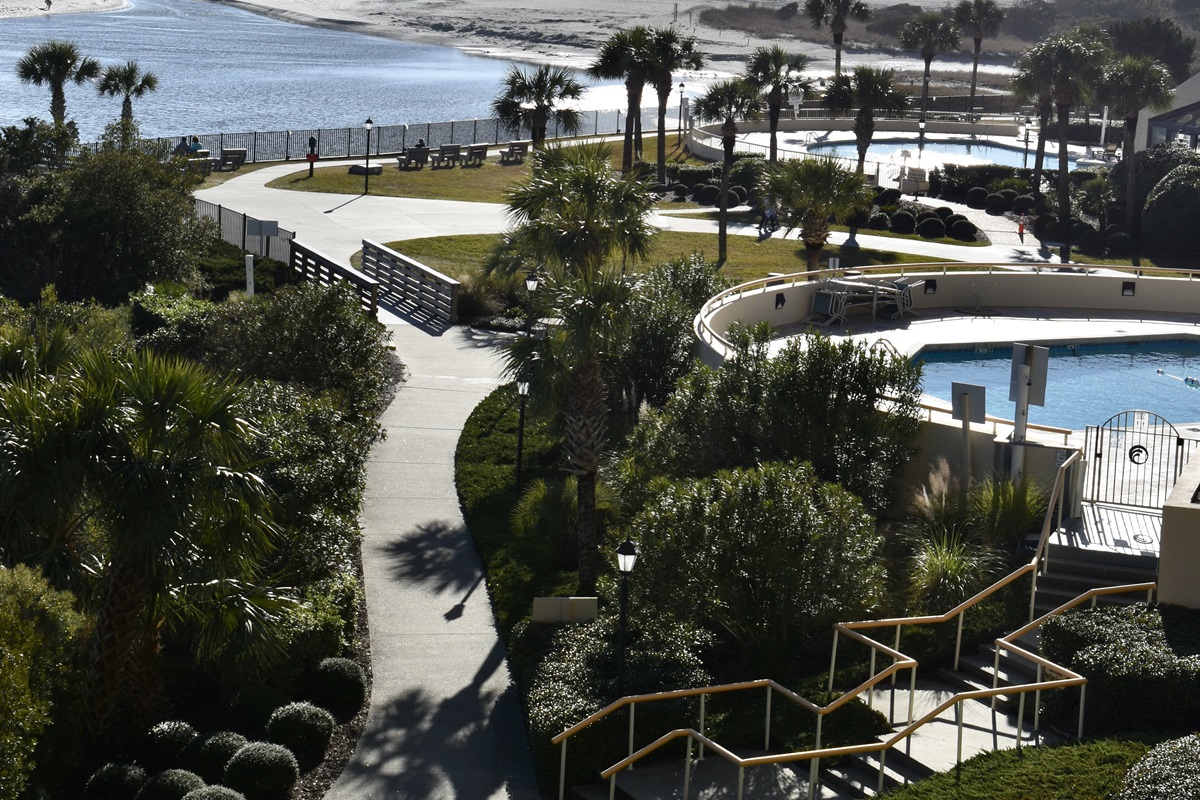 Oceanfront Balcony View