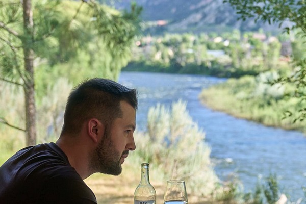 Where letters drop and the river flows.