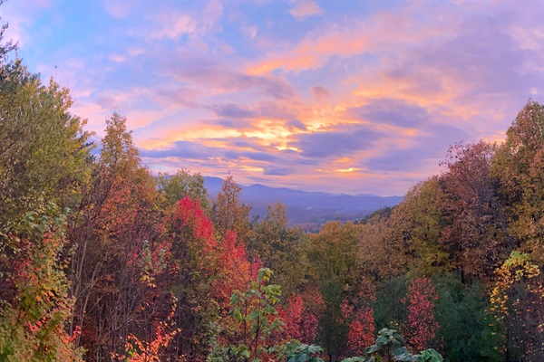 Sunset on the Back Deck