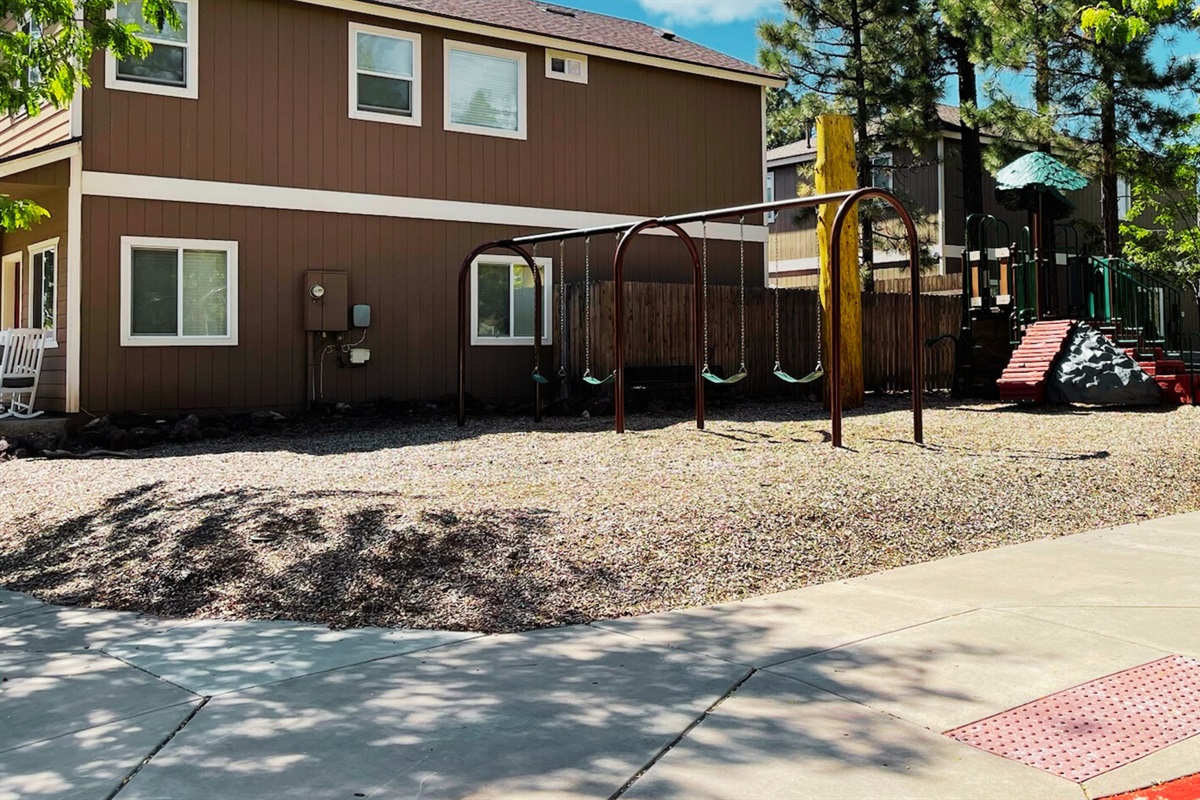 Enjoy the neighborhood park just across the street, featuring open space and play areas for outdoor fun.
