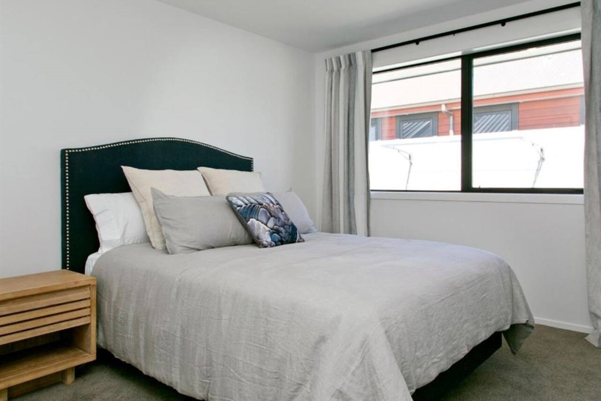 Bedroom 3 which comes complete with TV on the wall 