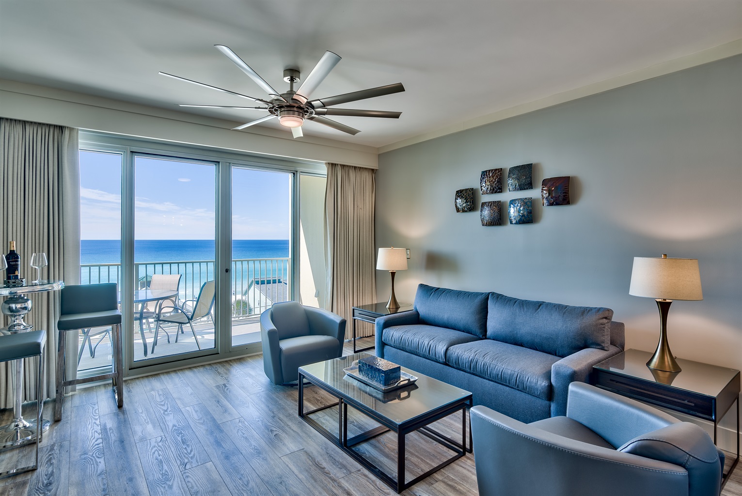 Gulf Views from the Living Room