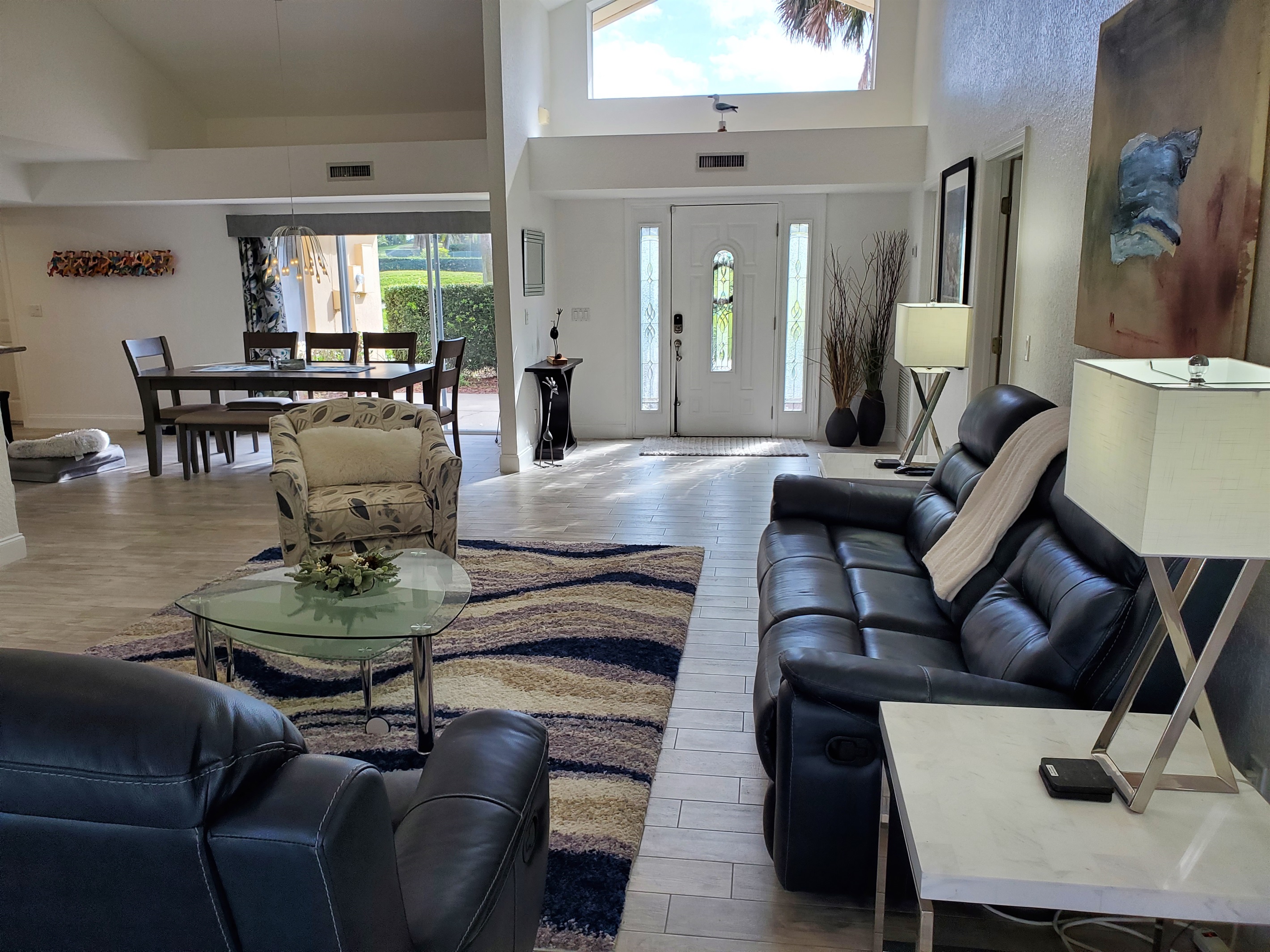 Living Room and entryway/foyer