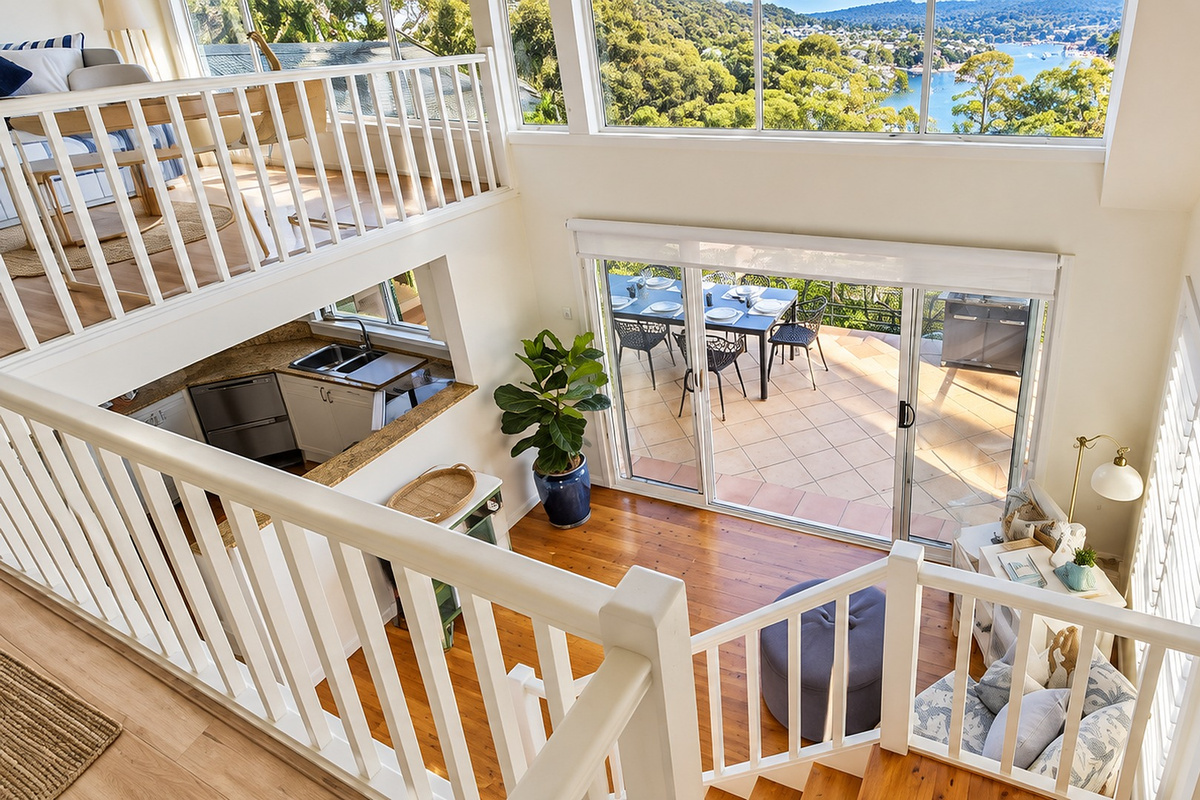 With multiple living levels, expansive windows and direct access to the outdoor terrace, the home provides plenty of room to unwind, dine and enjoy the scenery.