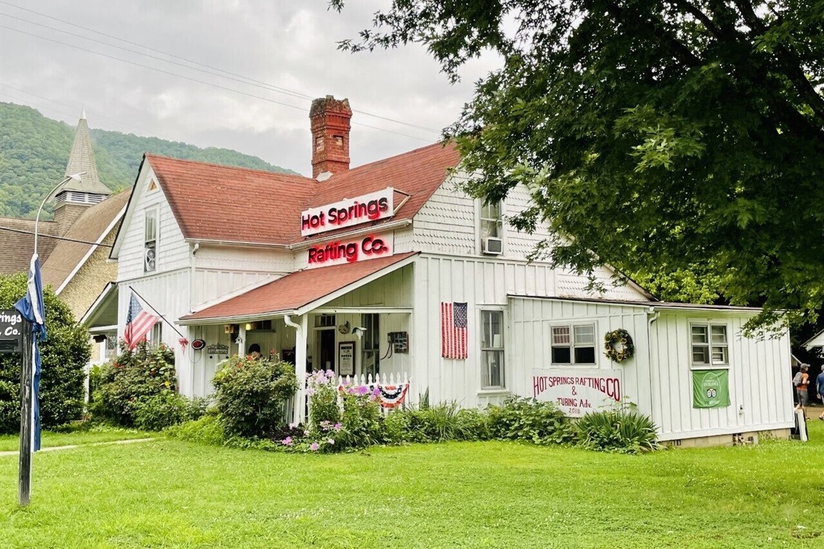 Hot Springs Rafting -- our local rafting company and tube rentals