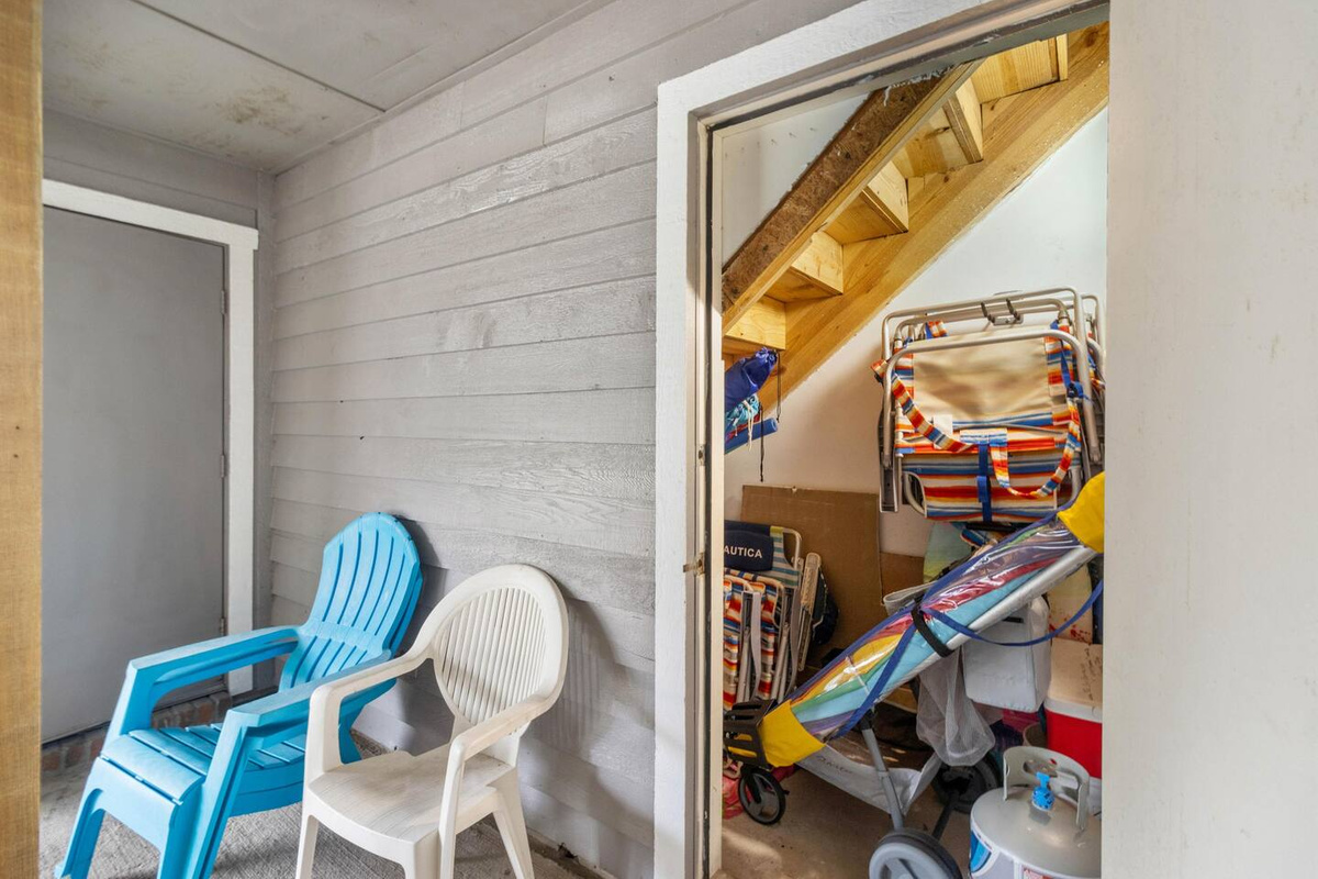 Grab the beach cart, chairs, cooler, buckets, and shovels from the gear closet &mdash; everything packed, nothing forgotten.